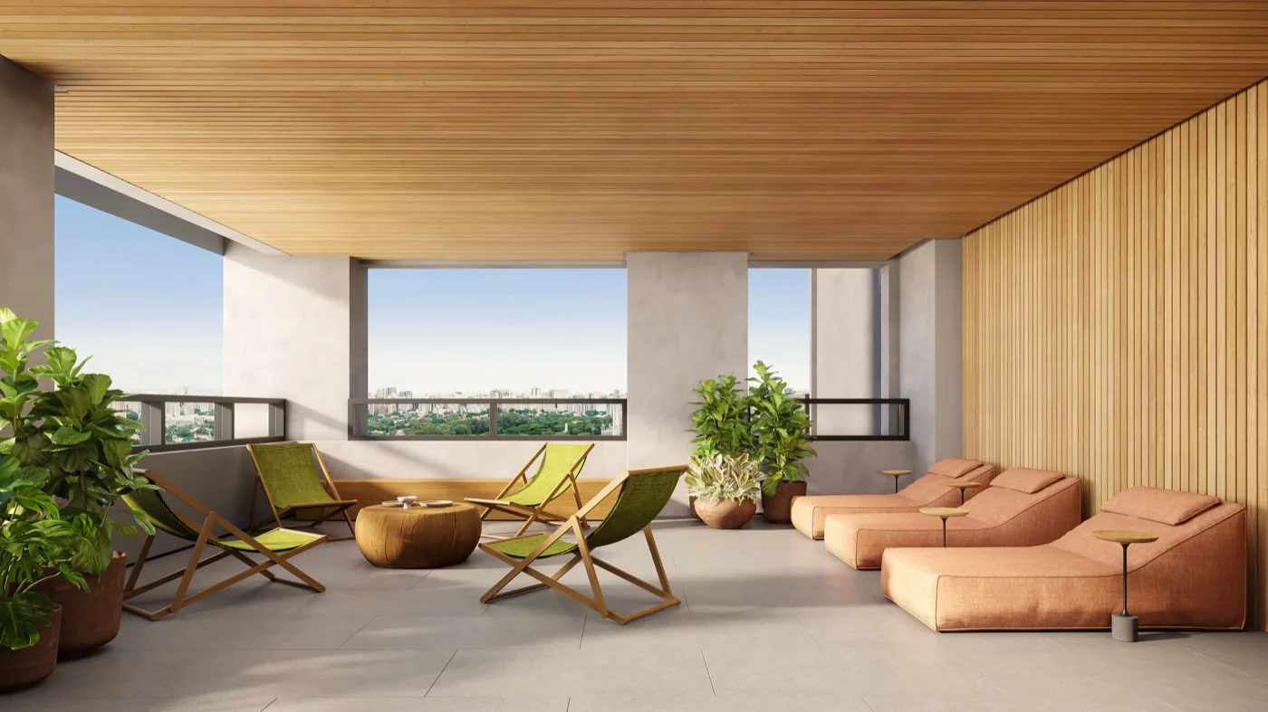 Terraço de descanso